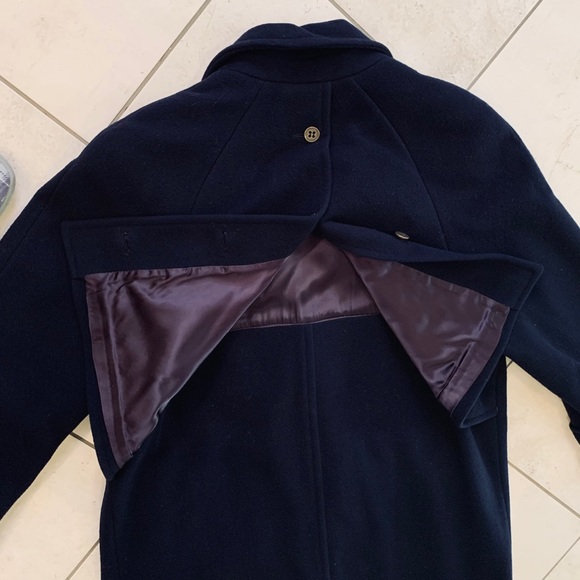 Vintage Mackintosh Long Wool Coat - Picture 3 of 10